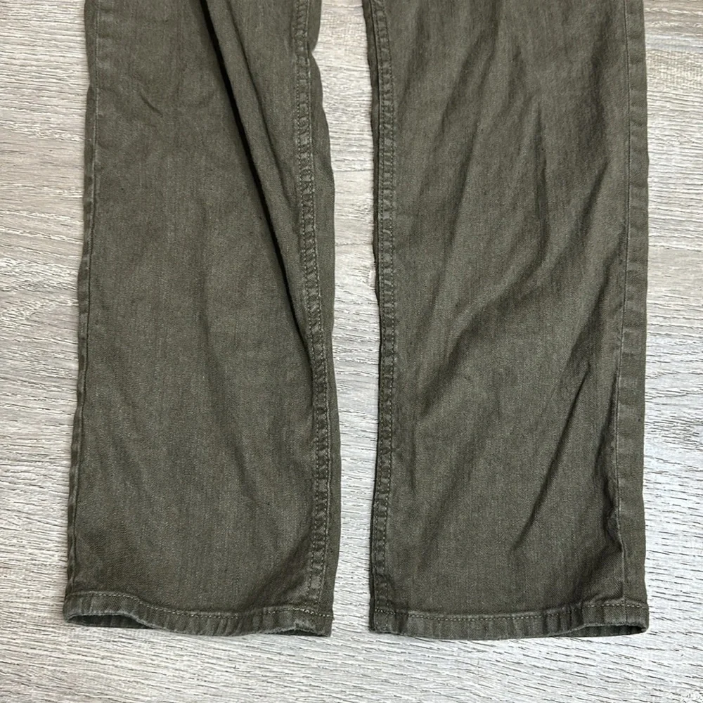 Banana Republic Men’s Slim Linen-Cotton Traveler Pants Brown Sz 34x32
